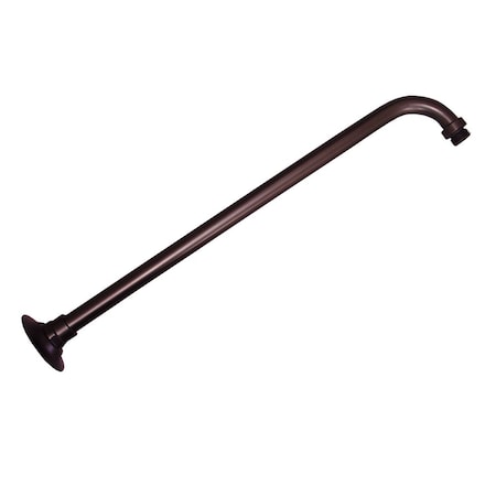 Jones Stephens Oil Rubbed Bronze 18in. 90 Degree Shower Arm with Flange S0156RB
